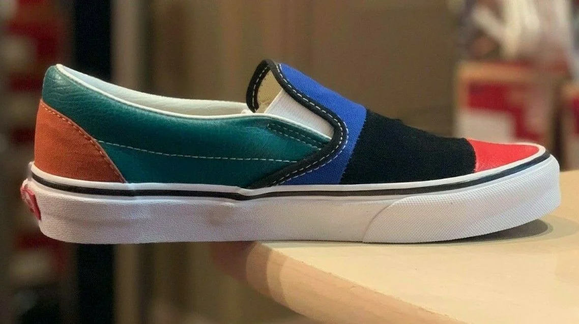 トップス ssz BROCHURE PATCHWORK MADRAS L vans ah FDMTL x Vans Patchwork Slippers | Hypebeast