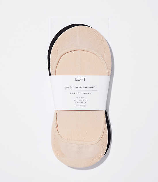LOFT + Ballet Flat No Show Sock Set