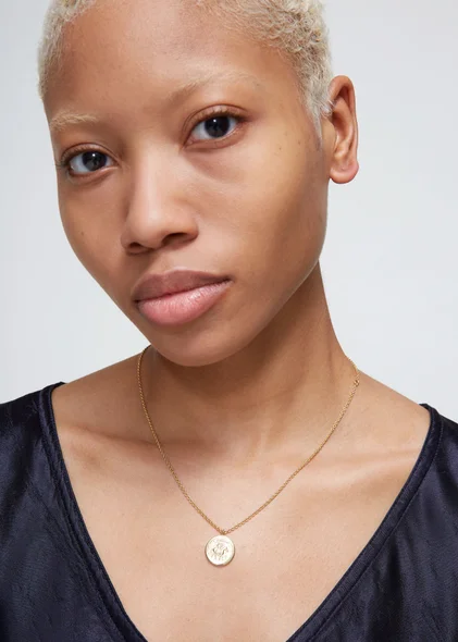 Tom Wood + Ice Hoop Small Gold