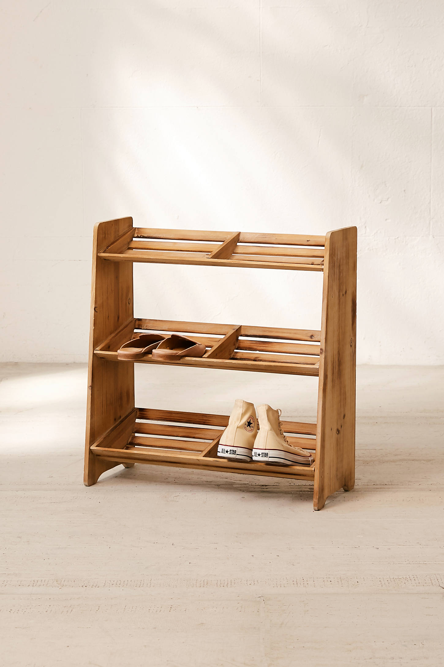 Sasha Wooden Shoe Storage Rack