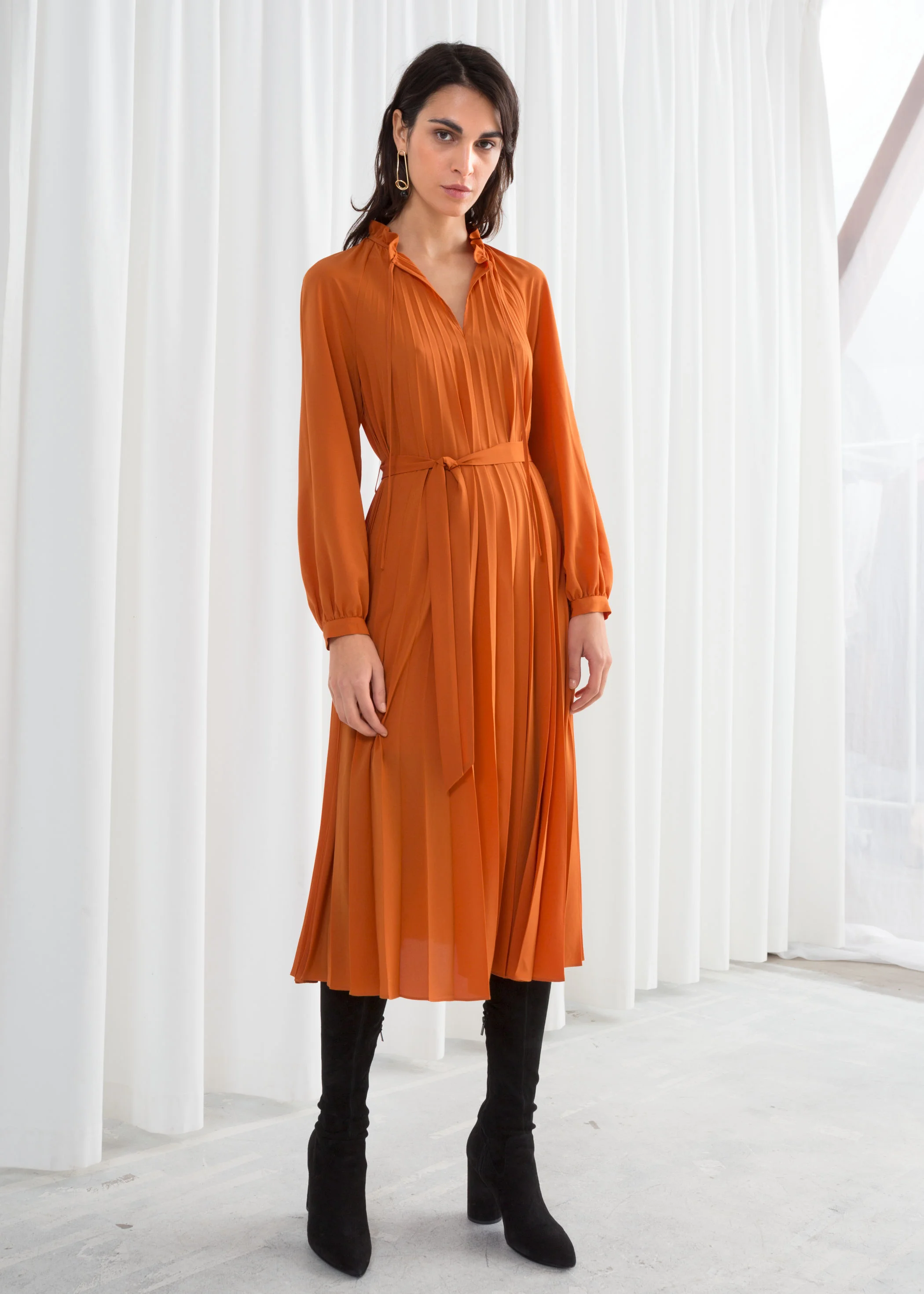 and other stories pleated midi dress Buy & Other Stories Pleated Midi Dress 2026 Online