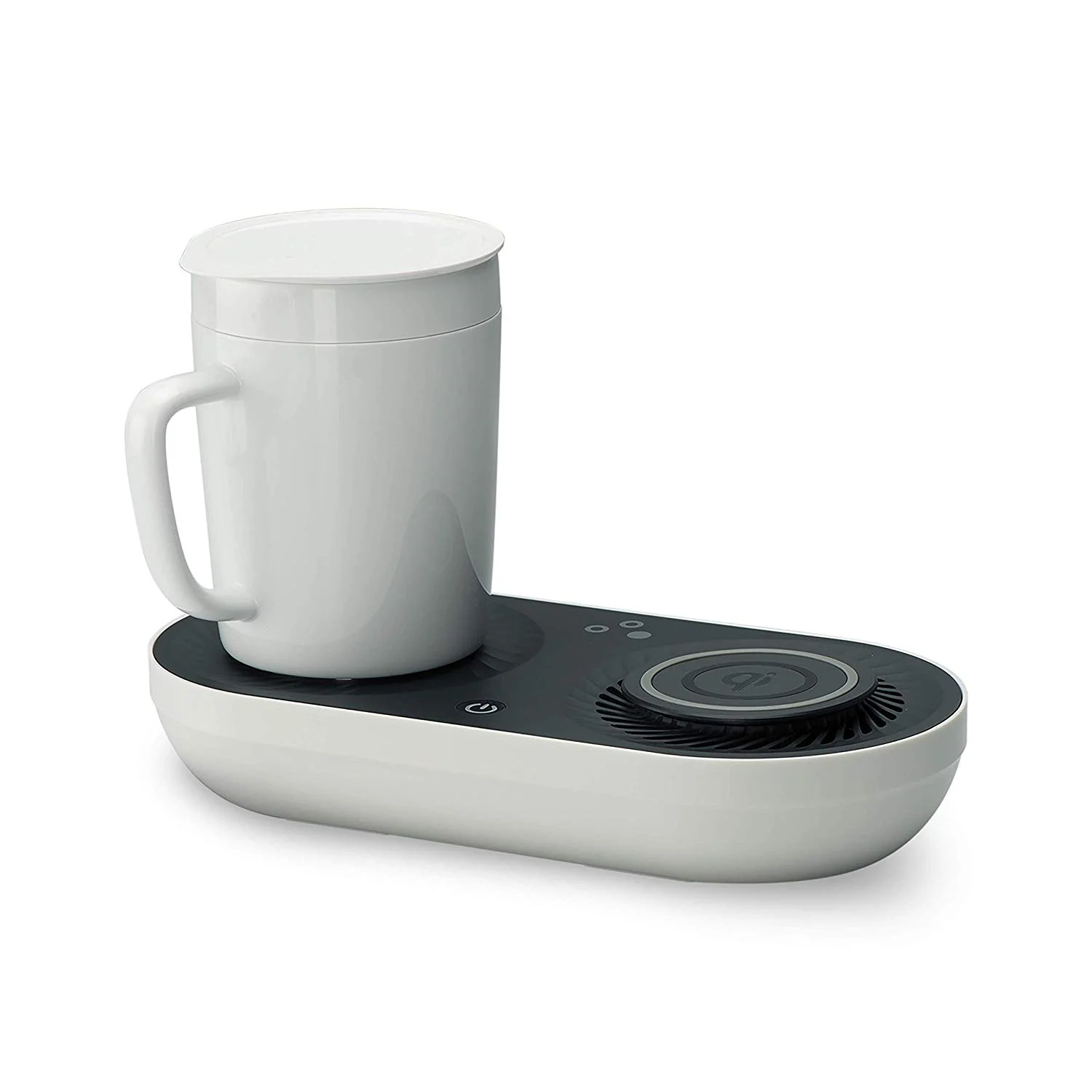 Beverage Warmer Nomodo Coffee Warmer Drink Cooler Nomodo Trio Review Drink Cooler 3-in-1 Coffee Mug Warmer  Cooler With Wireless