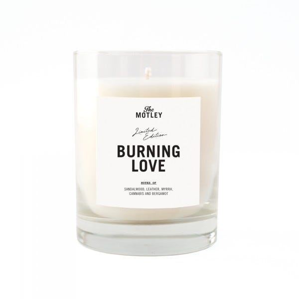 The Motley + The Motley Burning Love Candle