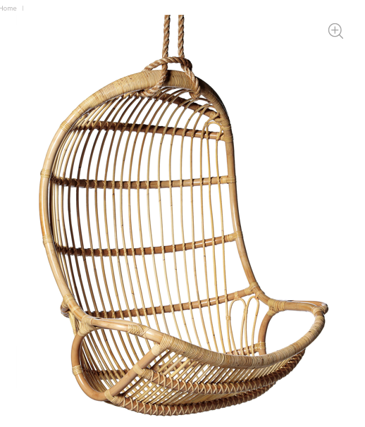 Serena Lily Hanging Rattan Chair Hanging Rattan Chair
