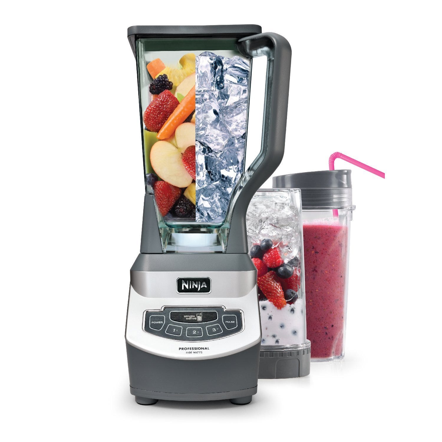 Ninja + Ninja Professional Blender with Nutri Ninja Cups (BL660)