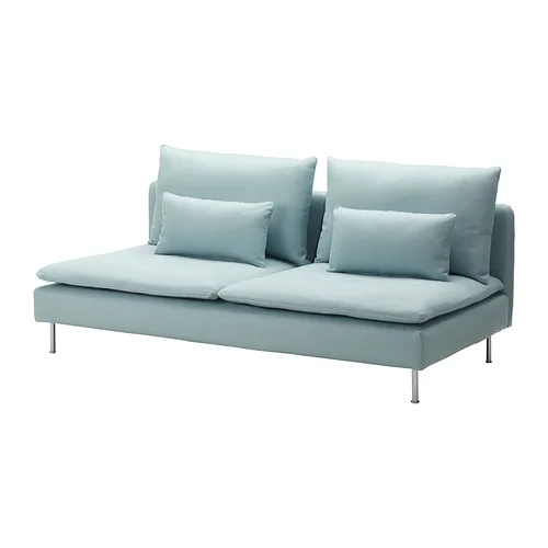 IKEA + Soderhamn Three-seat section, Isefall natural