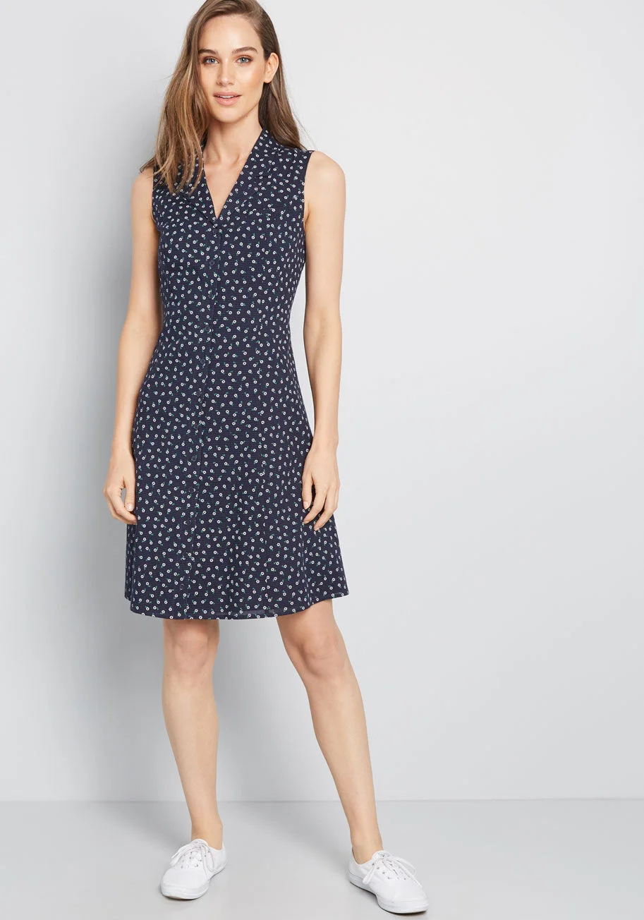 modcloth shirt dress Can't Slow My Roll Shirt Dress