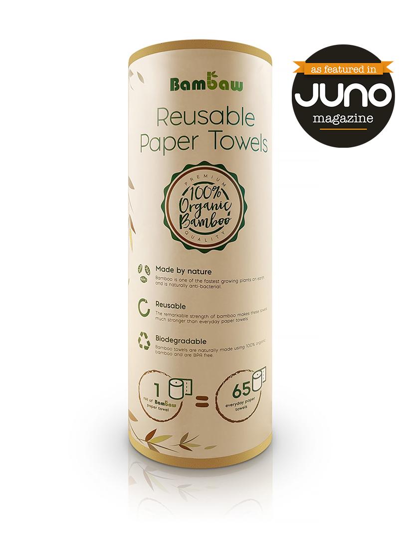 Bambaw + Reusable Multi Purpose Wipes 100 Organic Bamboo