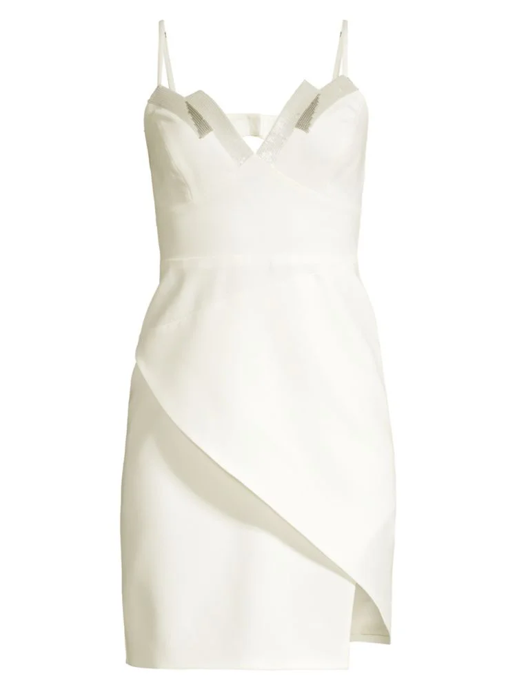 bcbg white sequin dress bcbg maxazria White Sequin dress