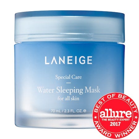 sleeping laneige skin mask masks water care aging moisturizing anti routine