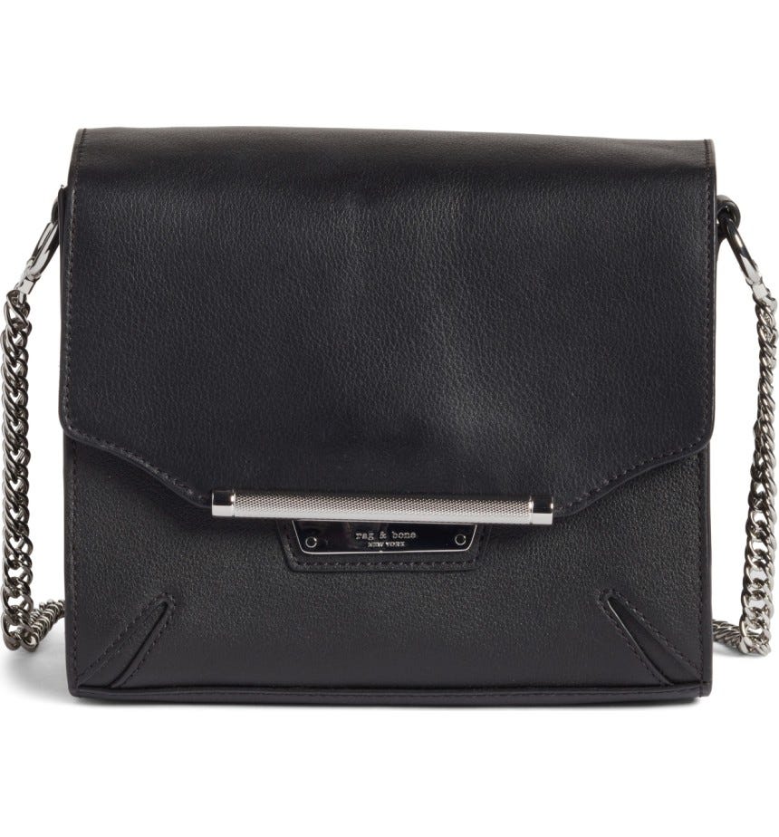 rag & bone + Moto Leather Crossbody Bag
