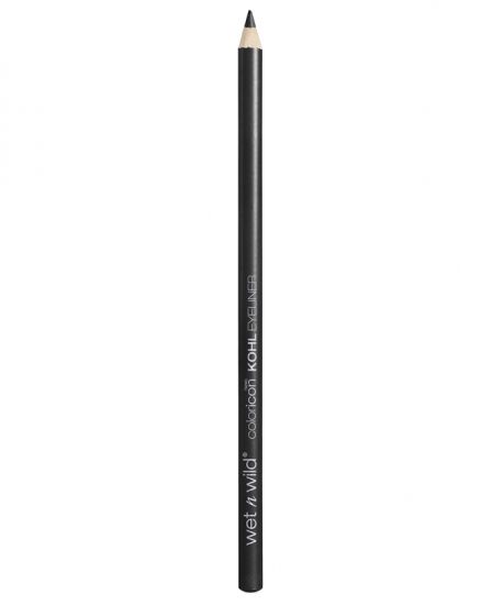 Wet N Wild Color Icon Kohl Liner Stift – Baby’s Got Black – Intensiver Schwarzer Augenlidstift Für Smudge-look