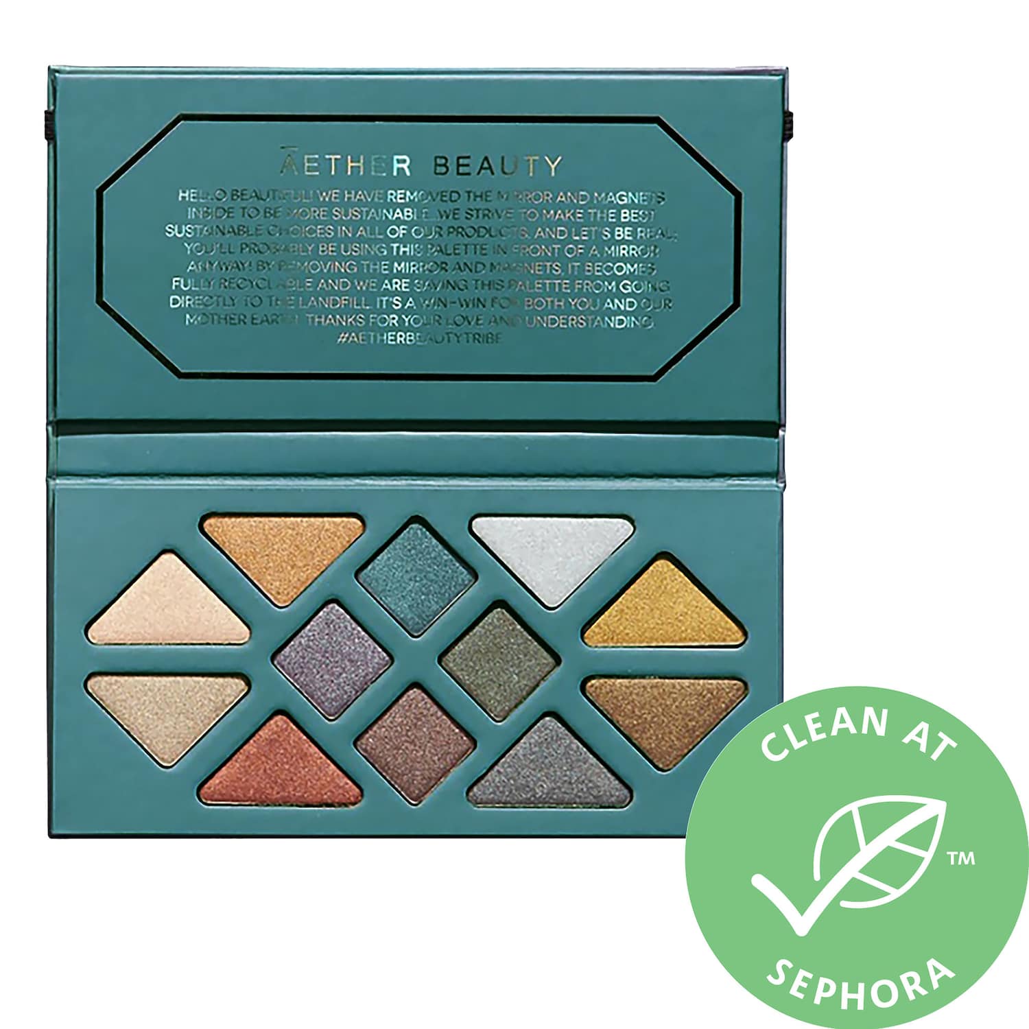 Aether + Crystal Grid Gemstone Eyeshadow Palette