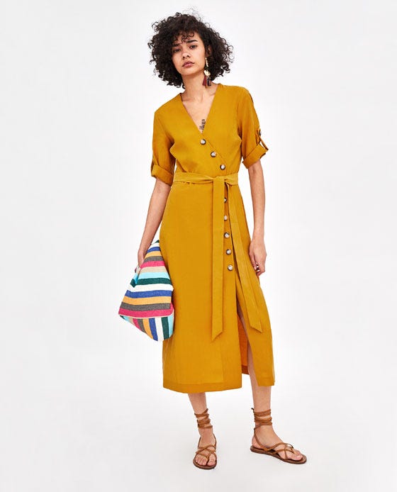 Zara + Shirt Dress