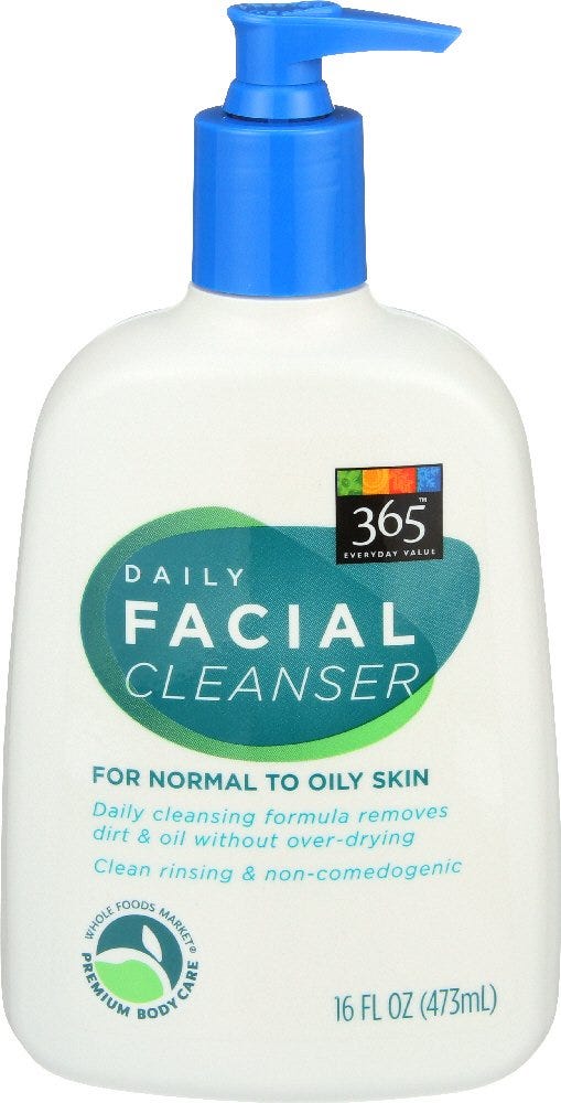 365 Everyday Value + Daily Facial Cleanser