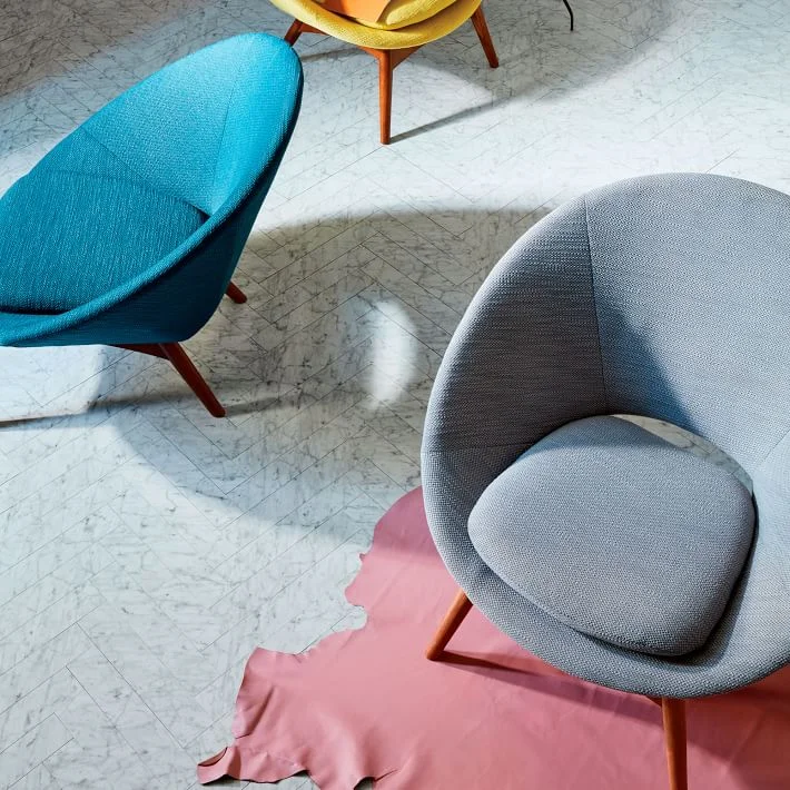 west elm/ウエストエルム ルナ ラウンジチェア 1人掛けソファ ② West Elm + Luna Chair