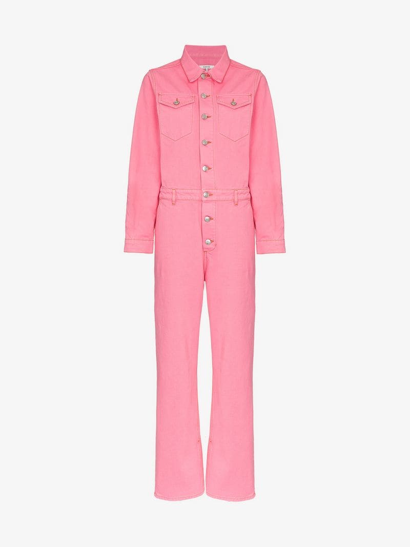 Ganni + Denim Boiler Suit